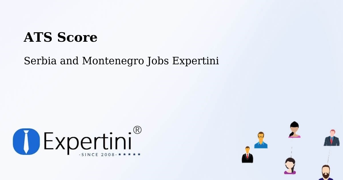 Resume ATS Score & Job Description Match Tool – Saint Mathieu - Serbia and Montenegro Jobs Expertini
