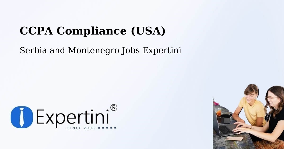 CCPA Privacy Rights & Compliance Notice – Saint Mathieu - Serbia and Montenegro Jobs Expertini
